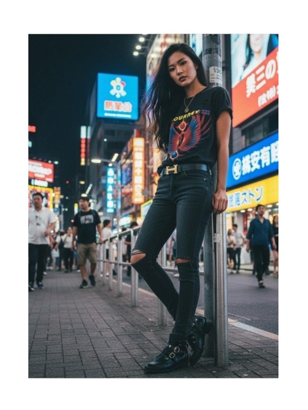new Trunk LTD ᴥ︎ Journey Greatest Hits Destroyed Concert Tee ᴥ︎ Vintage Black S
